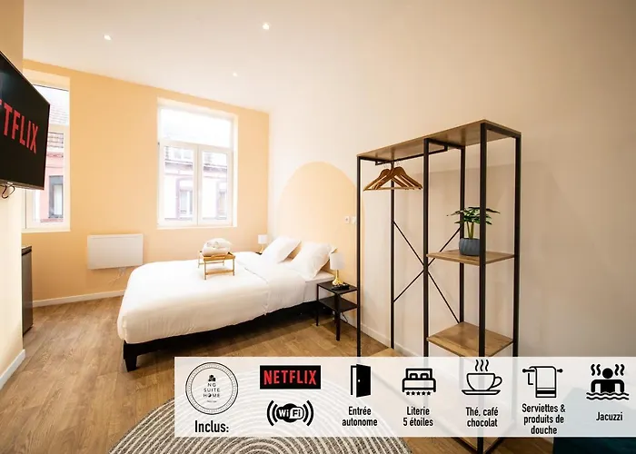 Ng Suitehome - Lille I Barbieux I Croix - Netflix - Wifi